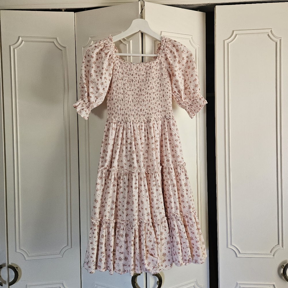 Ivy City shirred floral dress